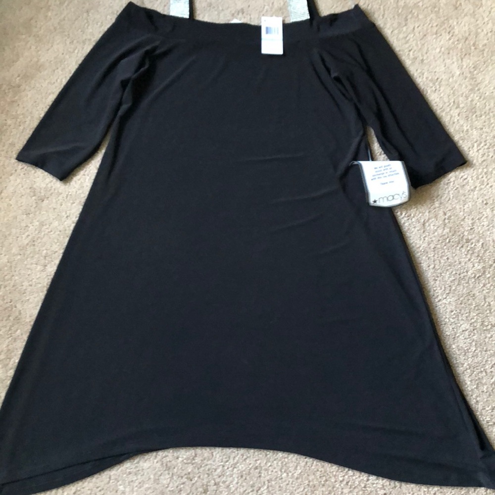 Cold- Shoulder Cocktail Dress